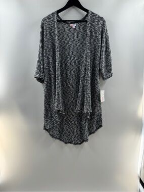 LuLaRoe Lindsey Heathered Open Front Cardigan – Women’s Small NWT